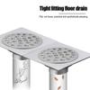 4-1/4Inch Shower Drain Cover Round Floor Drain Accessories Floor Strainer  Bathroom