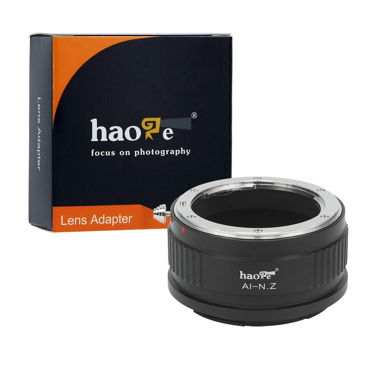 

Haoge Manual Lens Mount Adapter for Nikon Nikkor Lenses to Nikon Z Mount Cameras such as Z7 F/AI/AIS/D Z6,