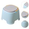 Small Stool Chair Creative Stackable Anti Skid Thickened Step Foot Rest for Household Bedroom
