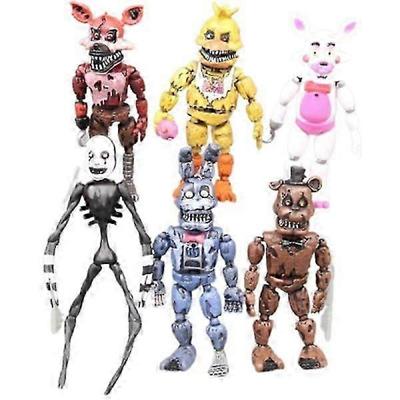 Sada 6 akčních figurek PVC Five Nights at Freddy's