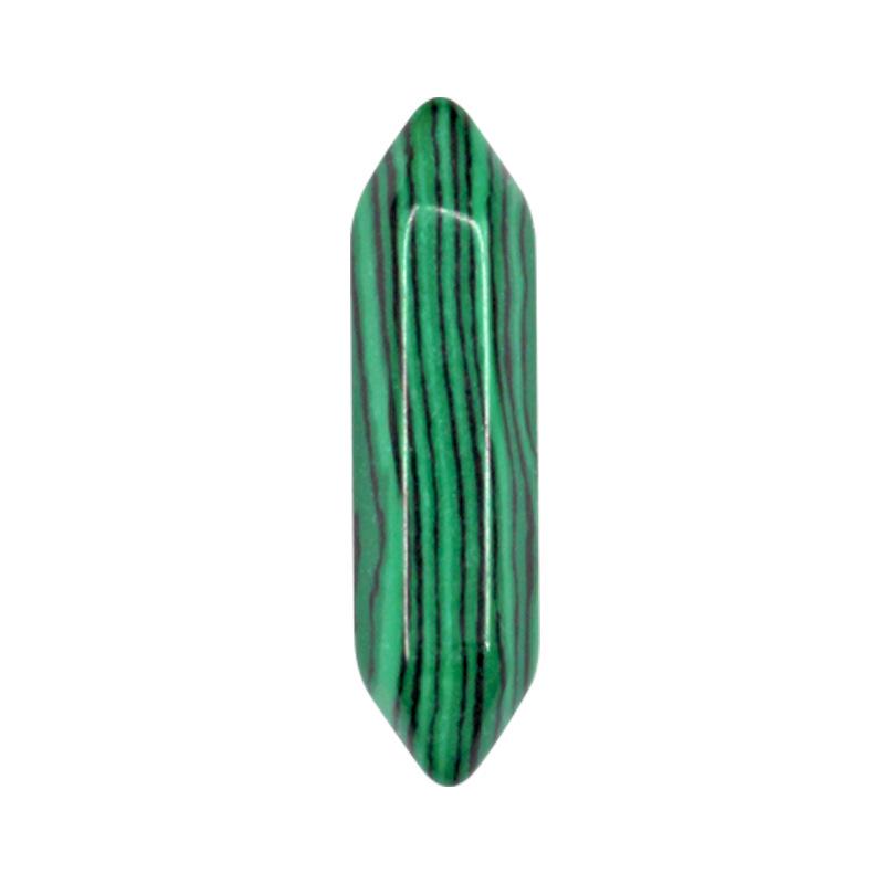 Hexagonal Crystal Bullet Head Yoga Stone Jewelry