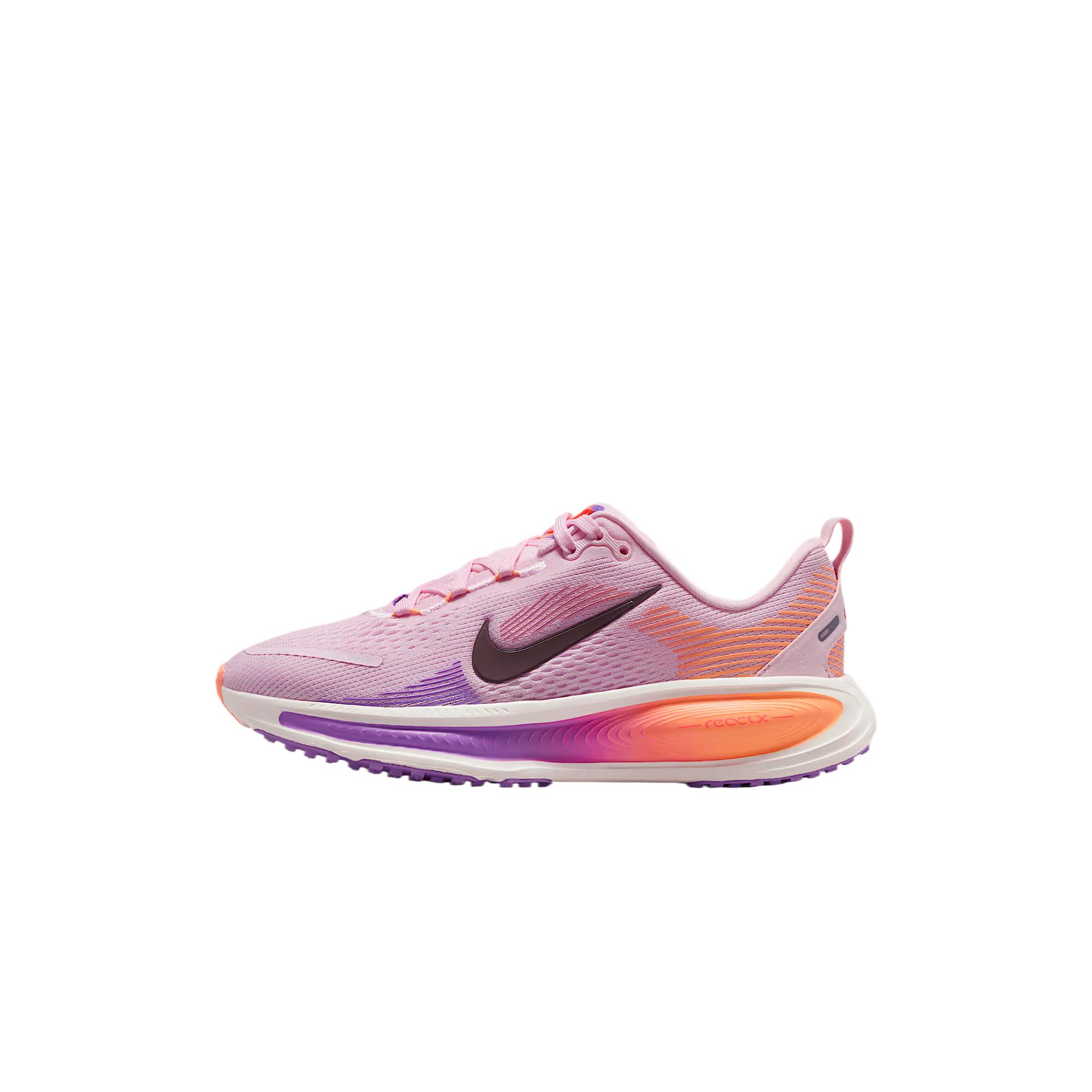 Nike Vomero 18  Road GS Pink Foam Bright Violet Kids Sneakers Sail Tattoo HQ2157603 37.5