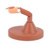 Acrylic Nail Practice Finger Kit Artificial 3 Fingers with Base Nail Tips for Beginners Training Brown