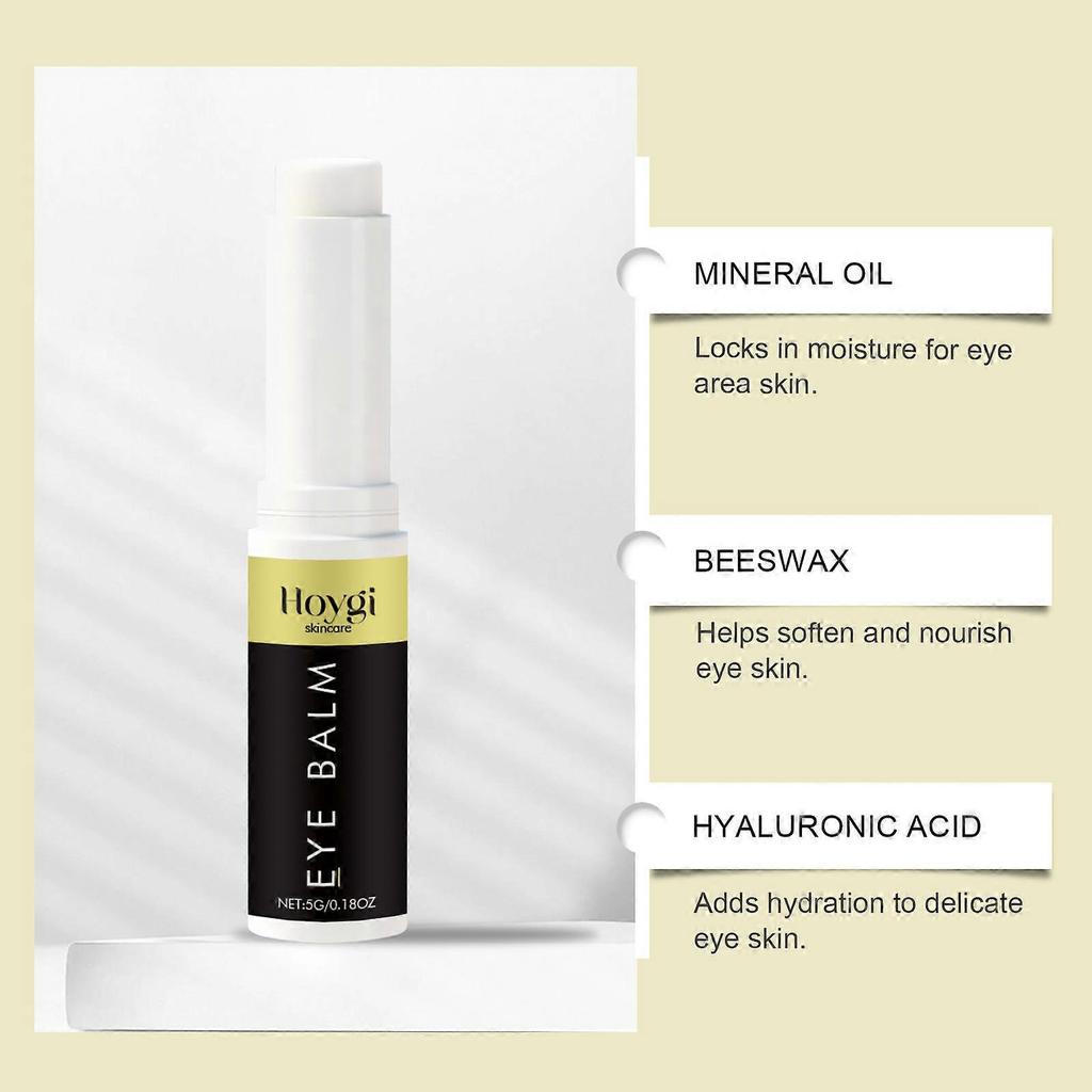 2PCS Anti-Aging Eye Balm Hoygi, Smooths Fine Lines & Relieves Under Eye Bags for Women & Girls Less