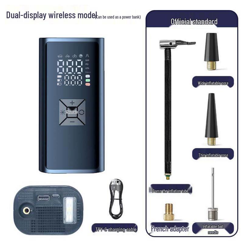 Portable Wireless Digital Display Smart Tire Inflator Pump