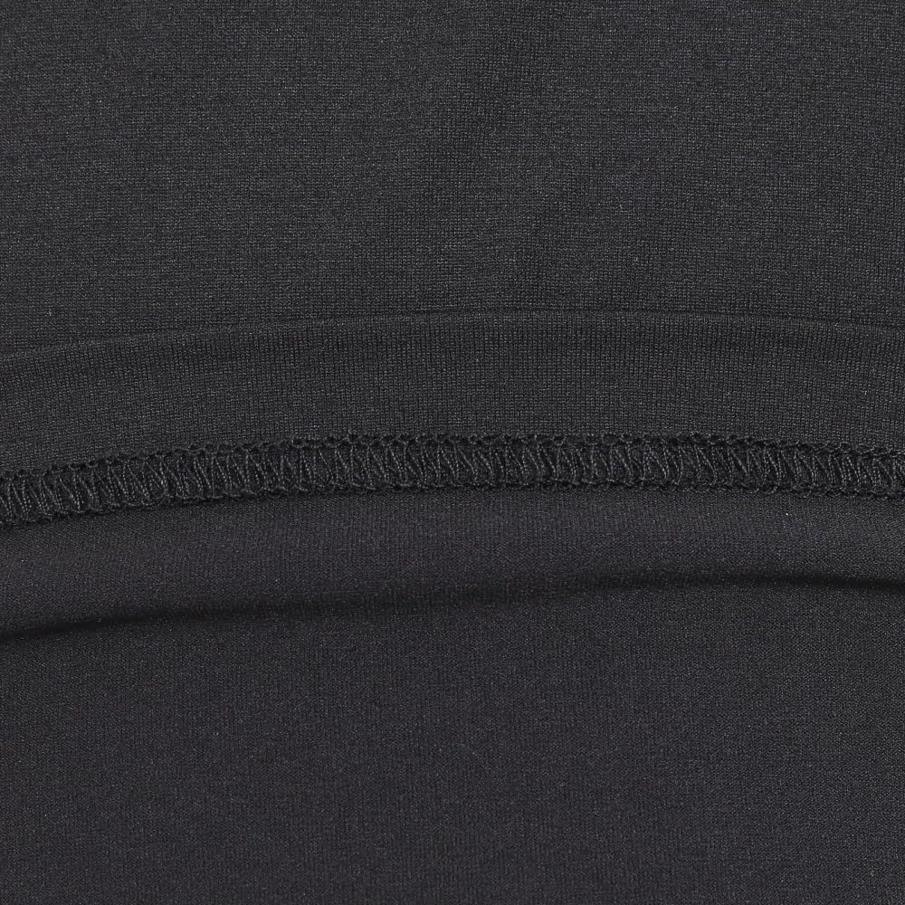 Colantotte Baseball Conditioning Shirt, Short Box Logo, DBDAC30, Quick-Drying, UV Protection (Black X Red/Large, Men's)