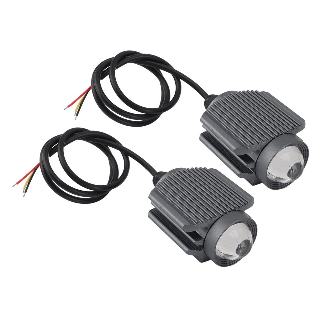 2pcs Motorcycle Spotlight LED IP67 Waterproof Far Near Light Ultra Bright Motorcycle Driving Fog