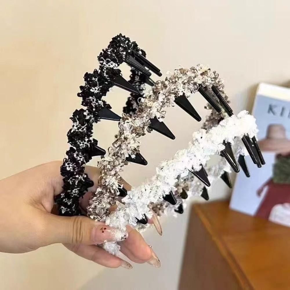 Wave Hair Hoop Anti Slip Headwear Trend Hairband Hair Accessories