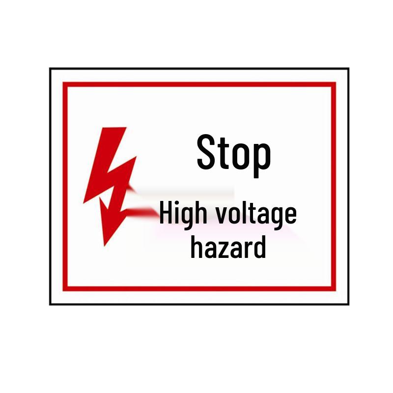 Ansai Rui 32503 High Voltage Danger Safety Sign