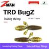 ZMAN USA TRD BUGZ Shrimp Soft Bait Lure - Ideal for Ned & Texas Rigging for Bass