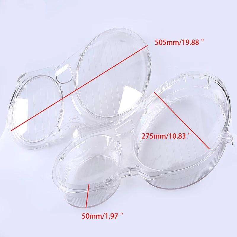 1 Pair Car Headlight Housing Shell for Mercedes Benz E-Class W211 2003 2004 2005 2006 2007 2008 2009 Headlamp Lens Cover