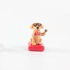 Solar Power Solar-powered Dog Car Ornament Cartoon Dog Car Dashboard Decoration  For Automotive