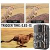 HD 1080P Hunting Trail Camera Wildlife Scouting Infrared Night Vision IP66 Waterproof HD Infrared Tracking Field Detection Camera Outdoor Camcorder