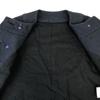 3.1 Phillip Lim 3/4 Sleeve Collarless Jacket 2 Women M Dark Navy Black(USED)