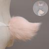 Two-dimensional rabbit ears, animal ears, headbands, comics props, Japanese plush rabbit ears, rabbit tail set