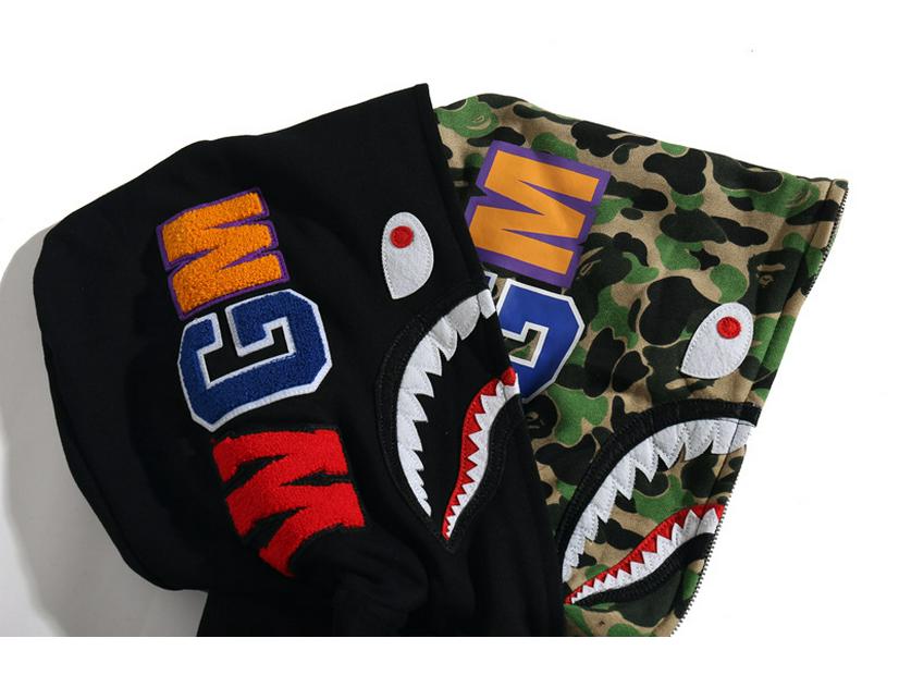 Cardigan cu fermoar pentru bărbați, cu blocuri de culoare camuflaj, cu glugă dublă și căptușeală de catifea