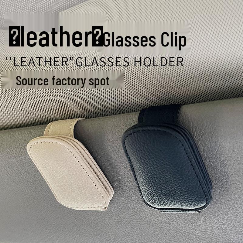 Multi-Function Car Sun Visor Sunglasses and Card Holder