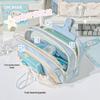 Large Capacity Simple Pencil Case - Ideal for Middle and High School Students, Stylish Stationery Bag