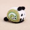 Plush Animal Cake Toy with Ball Chain Stuffed Tiger Chocolate Rabbit Strawberry Fox Cat Cake Roll Keychain Pendant Bag Charm Hanging Decor