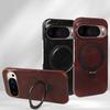 Foldable Bracket Stand Genuine Leather Phone Case For Google Pixel 10 Pro 9pro 9A 8pro 7pro 6 6A Kickstand Protective Back Shell