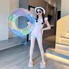 2025 Girls' High-End Fashion One-Piece Swimsuit for Professional Summer Training