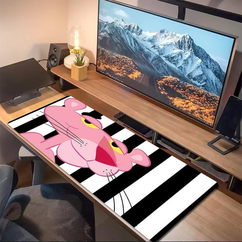 The Pink Panther2 Print  Cushion Non-slip Laptop Tablet Big Mousepad XXL Mat Mini PC Playmat With Lock edge
