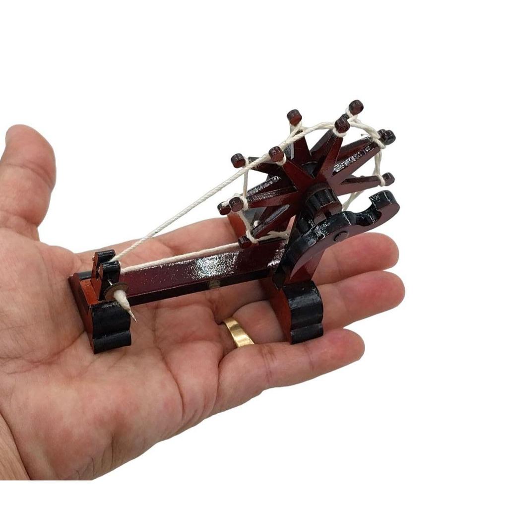 Handcrafted Mini Wooden Charkha Showpiece – Gandhiji’s Spinning Wheel for Home Decor Office Desk & Gifting