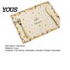 Reusable Table Linens for Thanksgiving Pumpkin Autumn Leaves Placemat, Linen Washable Heat Resistant Watercolor Place Mat Dining Fall Seasonal