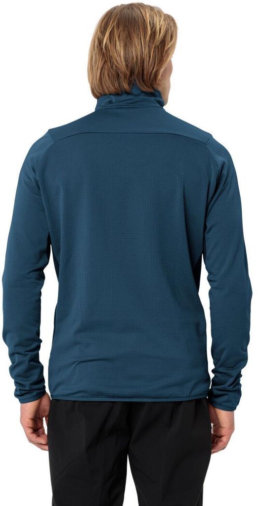 Jacket VAUDE Men's Monviso Fleece FZ Jacket II Baltic Sea Uni