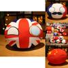 Cute And Fun Countryball Plush Doll Pillow Made Of High-quality Pp Cotton And Soft Plush