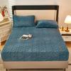Gaoke Heavy Tafu Fleece Fitted Sheet, Bedcover, Single Piece Cotton Clip Mattress Protective Cover, Winter Fitted Sheet, Single Piece