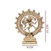 Brass Natraj Statue | Height-21 Cm Aprrox. | Vastu Idol for Home and Office | Zonal Placement-E/NW |