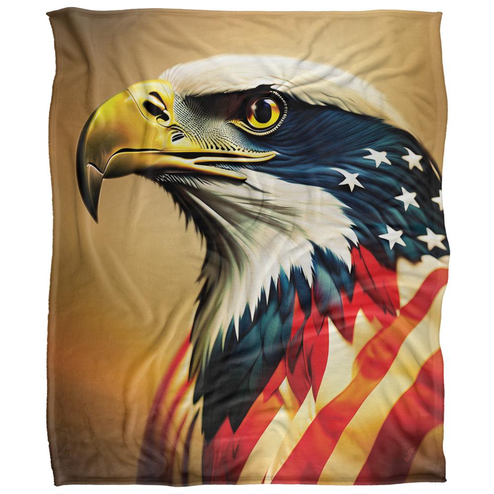 JQ Licensing James Piazza Silky Eagle Supersoft Blanket