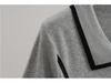 European-American High-End Fashion Knitted Sweater Cardigan & Wide-Leg Pants Set for Women - Fall/Winter Collection