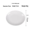 Hui Huang A5 Melamine Round Shallow Dinner Plates