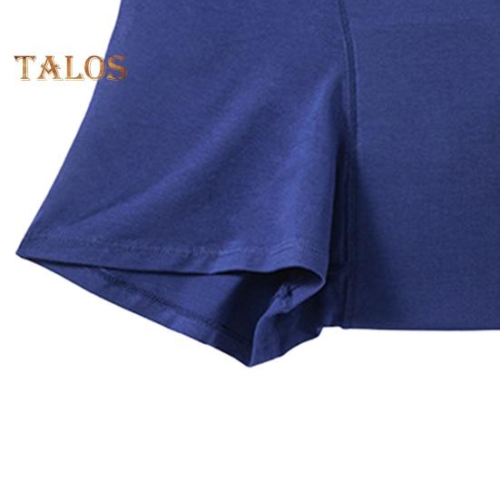 Women's Cotton Menstrual Briefs 4-Layer Leak-Proof Middle Waist Period Underwear Nighttime Absorbent Boyshorts for Heavy Flow Ladies Girls