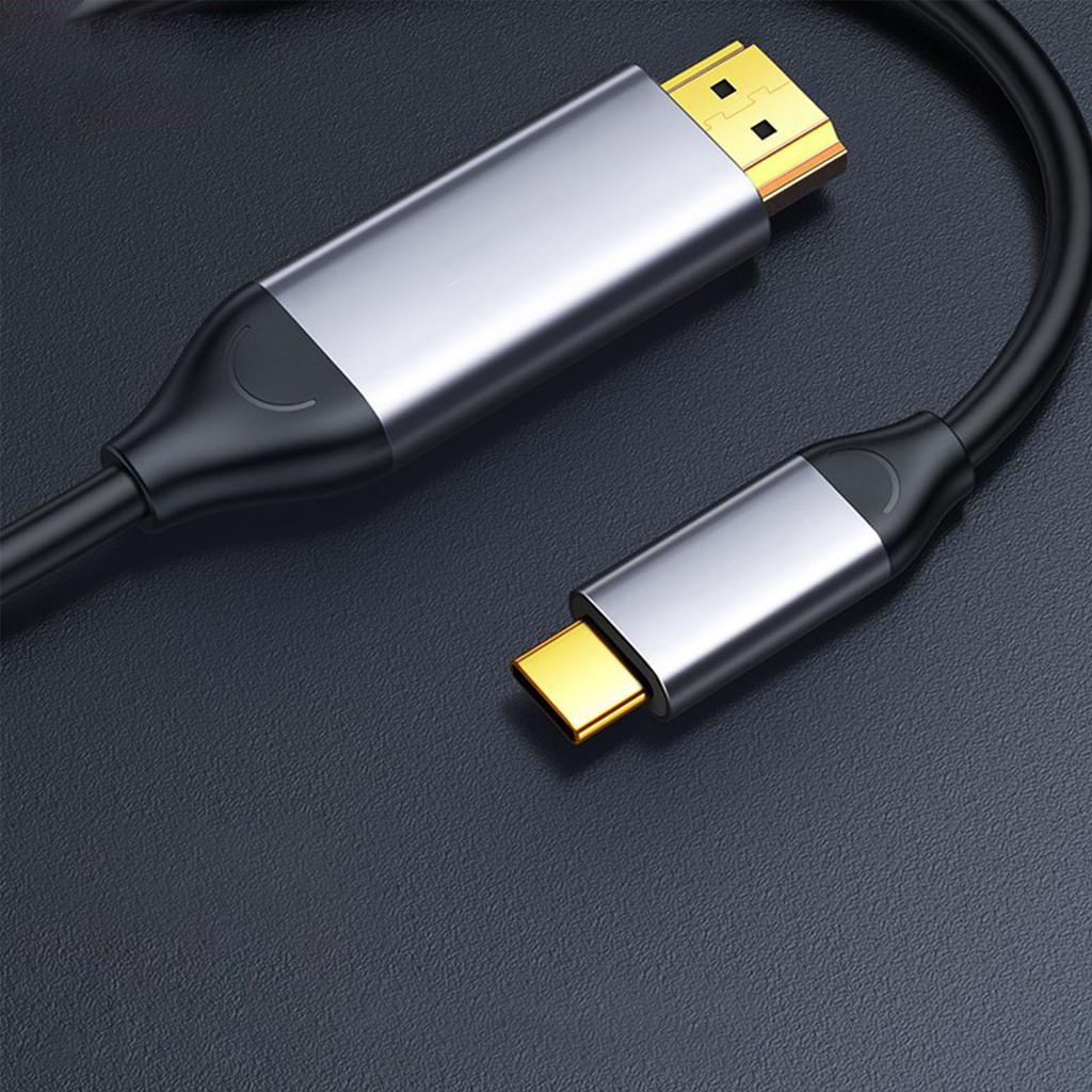 USB C to HDMI-compatible 2.0 Adapter with Power Delivery 4K 30Hz USB Type C Display Video Converter