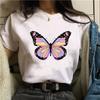 Women T Shirt 3D Butterfly Printed Oversize T Shirt Feamle Harajuku Summer O-Neck Tops Short Sleeve T Shirt Street Woman Clothes