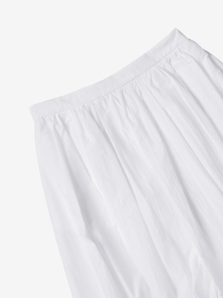 LUVM Balloon Mini Skirt_White