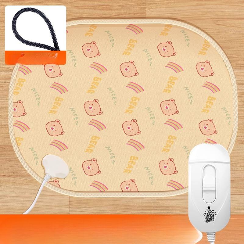 

Электроодеяло для домашних животных, зимнее, для кошек, постоянная температура, грелка, защита от укусов, небольшой обогреватель, электрический матрас для кошек