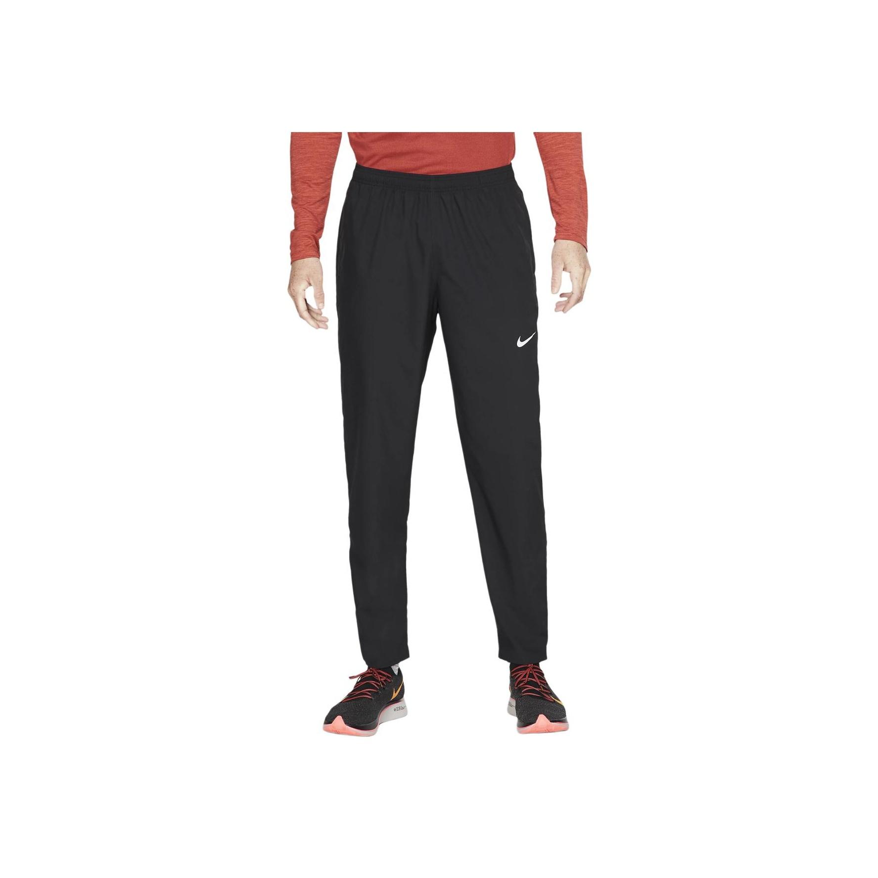 Nike Dri-Fit Woven Running Trousers Men Bottoms Black BV4840-010 S