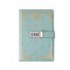 PU Leather Diary Writing Pads Hard Cover Personal Notebook Lockable Secrets Journal  Students