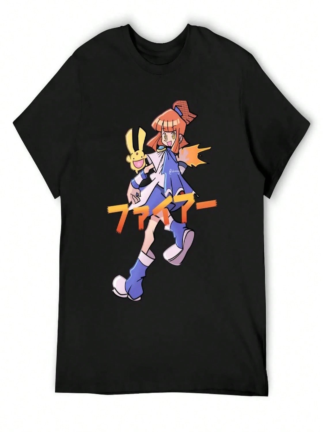Puyo Puyo Arle FIRE! (Japanese) T-Shirt Croswit Shirt Man Heavyweights Street Wear T Shirts For unisex Graphic S разноцветный