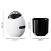 Wastebasket Garbage Can with Lid, Stylish Design Nordic Dustbin Trash for Living Room Laundry