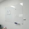 Ultra-White Magnetic Tempered Explosion-Proof Glass Whiteboard - Matte Version for Office, Meeting, and Teaching