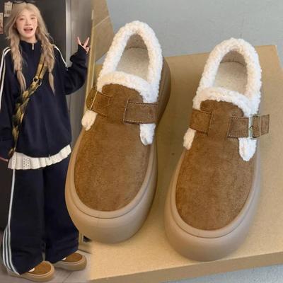 New Thick-soled Snow Boots for Women, Fleece and Thickened Best-selling Cotton Shoes