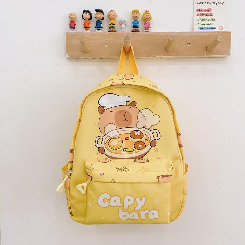 

Children s backpack Little girl travel backpack Baby kindergarten small schoolbag Cute girl bag жовтий