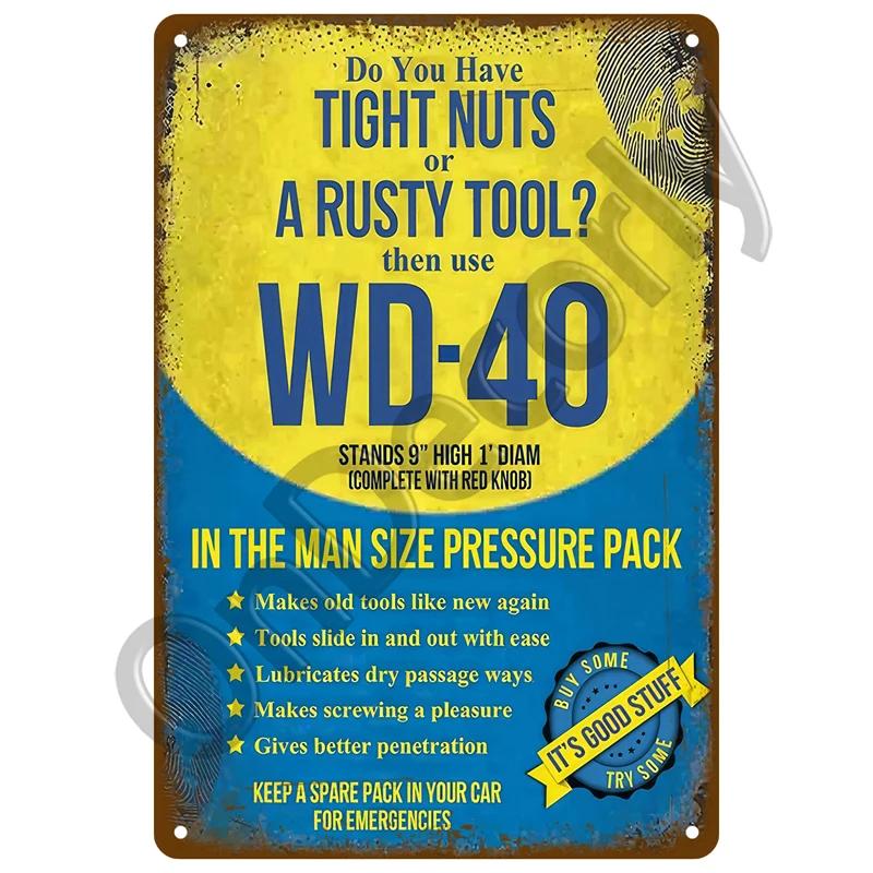 

Vintage Retro Auto Parts Tin Metal Wall Sign Garage Workshop Decor Classic Car Parts Advertising Plate Home Wall Decor for Enth 20x30cm（7.8x11.8inch）