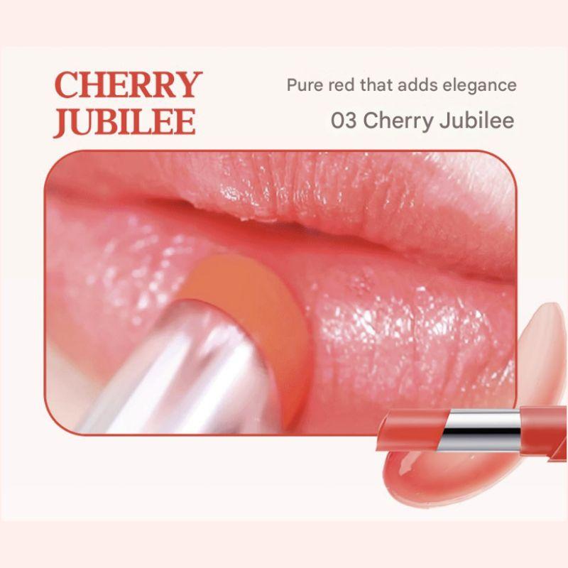 MAKEHEAL Коллагеновый тинт для губ Glow – Увлажняющий дуэт тинтов для губ (2 × 4,5 г) 03. Cherry Jubilee 2pcs