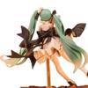 Hatsune Miku Action Figure Singer Style With Microphone Two Dimensional Beautiful Girl Desktop Ornament Collectible Toy For Fans